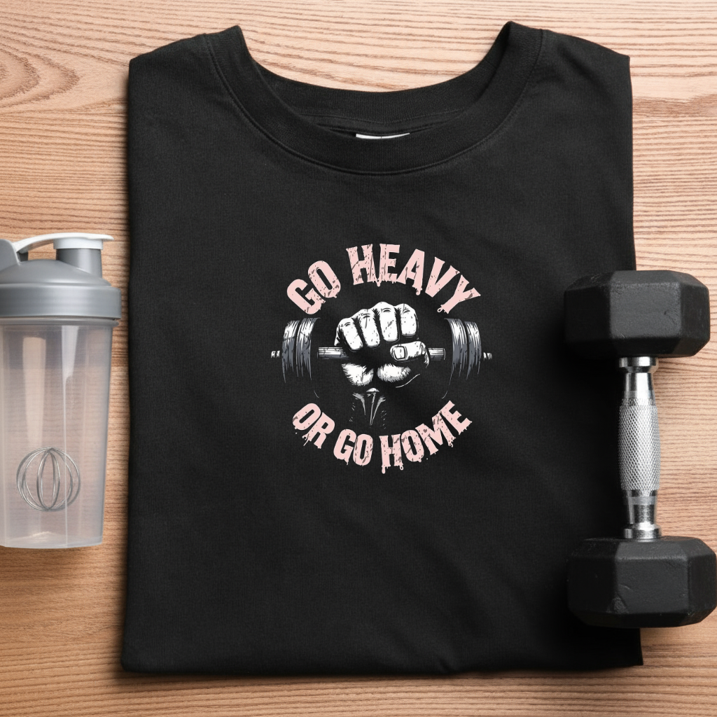 GO HEAVY CLASSIC GYM T-SHIRT